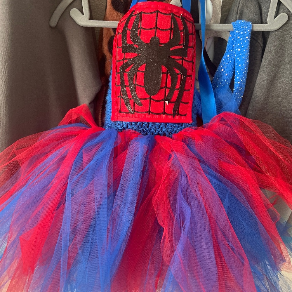 3T girls Spidey costume
